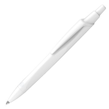 Schneider Reco Basic Kugelschreiber Blauer Engel weiß
