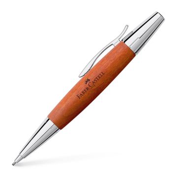 Faber-Castell E-Motion Holz / Metall Birnbaum braun Drehbleistift