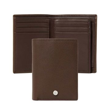 FESTINA Card holder with flap Button Brown