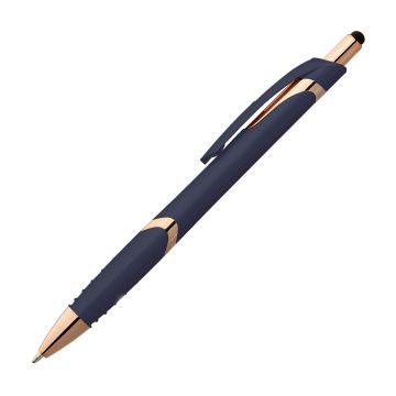 Kugelschreiber Splendor rosegold blue