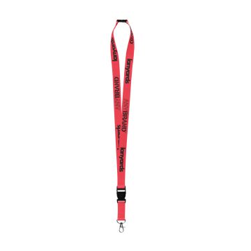 Schlüsselband - Lanyard mit Lobster-Hook Kunststoffclip, Sicherheitsverschluss und Trennclip