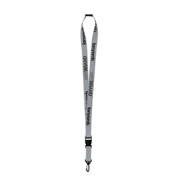 Schlüsselband - Lanyard mit J-Hook Kunststoffclip, Sicherheitsverschluss und Trennclip