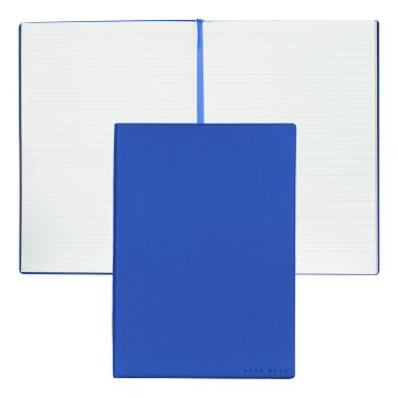HUGO BOSS Notizblock A5 Essential Storyline Blue Lined