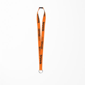 Schlüsselband - Lanyard mit Stahlring und Sicherheitsverschluss