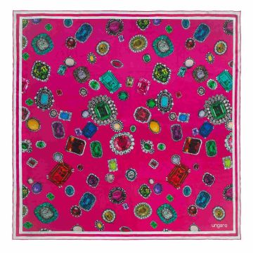 Ungaro Halstuch Seide Perla Fushia