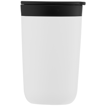 Sienna Edelstahlbecher mit Innenraum aus recyceltem Kunststoff, 414 ml