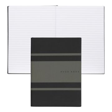 HUGO BOSS Notizblock A5 Essential Gear Matrix Khaki Lined