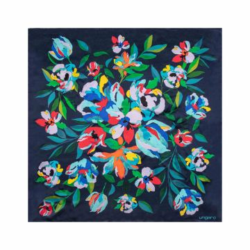 Ungaro Halstuch Seide Paola Navy
