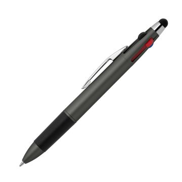 Benny 4-Farb Soft Touch Kugelschreiber metallic mit Stylus