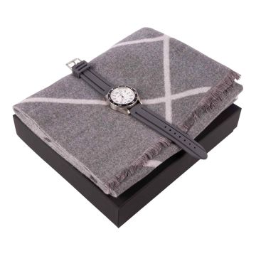 Ungaro Set Ungaro Grey (armbanduhr & halstuch)