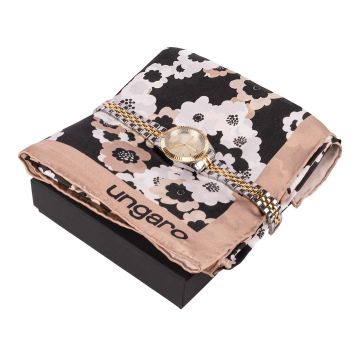 Ungaro Set Ungaro (armbanduhr & halstuch seide)