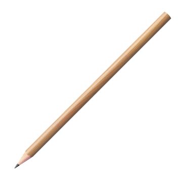 Staedtler Bleistift rund, naturbelassen, Öko-Werbeartikel