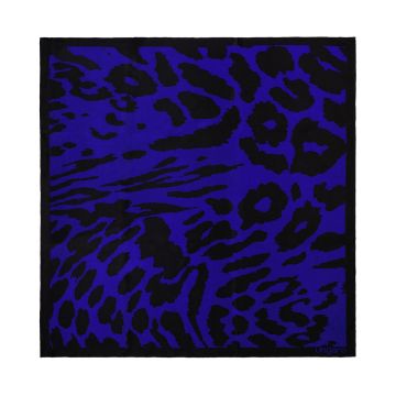 Ungaro Halstuch Seide Lina Bright Blue & Black