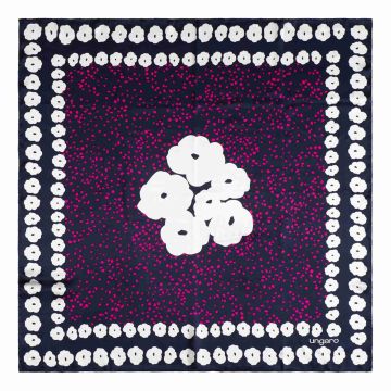 Ungaro Halstuch Seide Giada Navy