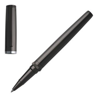 HUGO BOSS Tintenroller Gear Metal Dark Chrome