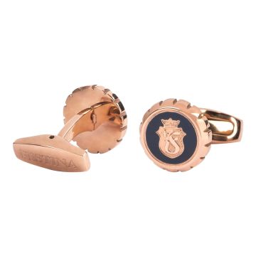 FESTINA Manschettenknöpfe Chronobike Navy & Rosegold