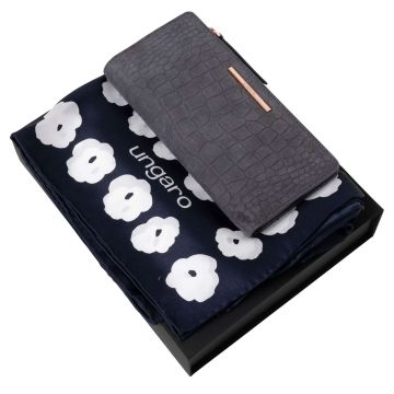 Ungaro Set Giada (brieftasche & halstuch seide)
