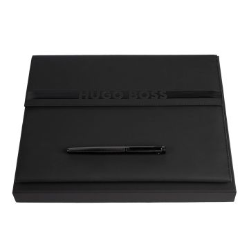 HUGO BOSS Set HUGO BOSS (tintenroller & A4 schreibmappe)