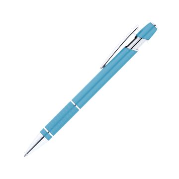 Alpha Kugelschreiber metallic hellblau