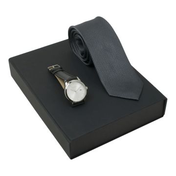 Ungaro Set Ungaro (armbanduhr & seide krawatte)