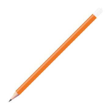 Staedtler Bleistift rot mit farbiger Tauchkappe rund