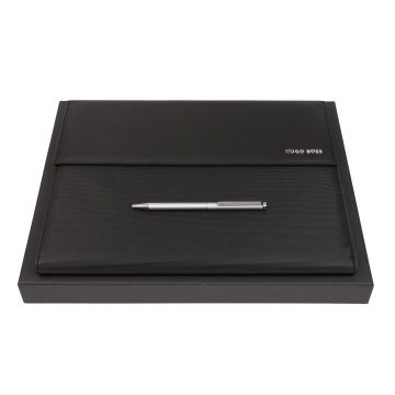 HUGO BOSS Set HUGO BOSS (kugelschreiber & A4 schreibmappe)