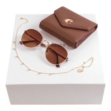 Cacharel Set Cacharel (brieftasche, halskette & sonnenbrille)