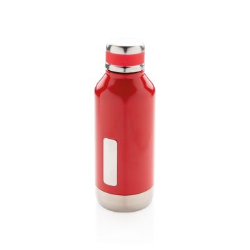 Auslaufsichere Vakuumflasche mit Logoplatte