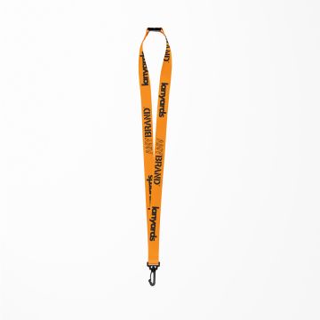 Schlüsselband - Lanyard mit J-Hook Kunststoffclip und Sicherheitsverschluss