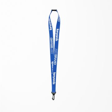 Schlüsselband - Lanyard mit J-Hook Kunststoffclip und Sicherheitsverschluss