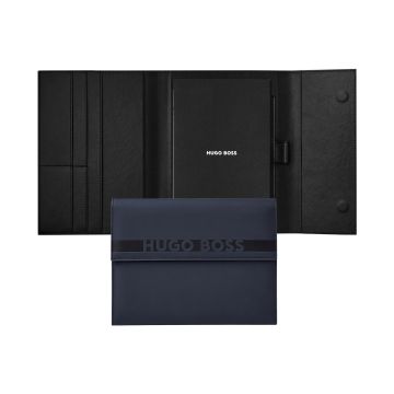 HUGO BOSS A5 Schreibmappe Cloud Matte Blue