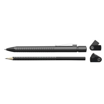Faber-Castell GRIP 2010 / GRIP 2001 Set schwarz