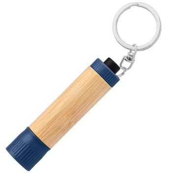 Davis+ LED Taschlampe aus Bambus dark_blue