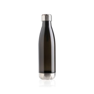 Auslaufsichere Trinkflasche mit Stainless-Steel-Deckel