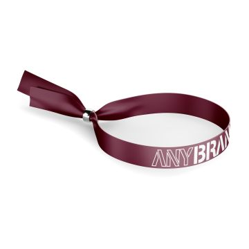 Einlassband mit Metallclip
