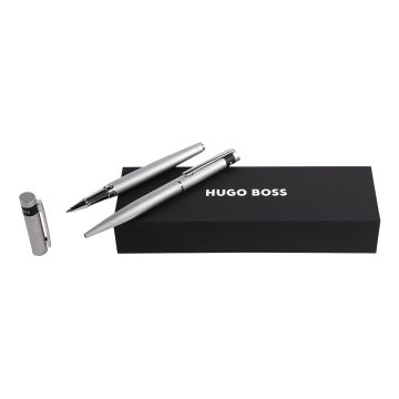 HUGO BOSS Set Loop Diamond Chrome (kugelschreiber & tintenroller)
