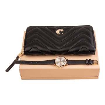Cacharel Set Odeon Black (brieftasche & armbanduhr)
