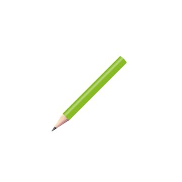 Staedtler Bleistift kurz 87 mm, rund, farbig lackiert