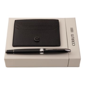 Cerruti 1881 Set CERRUTI 1881 (tintenroller & visitenkartenetui)