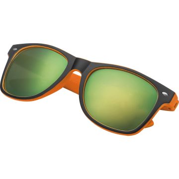 Sonnenbrille aus Kunststoff mit verspiegelten Gläsern, UV 400 Schutz