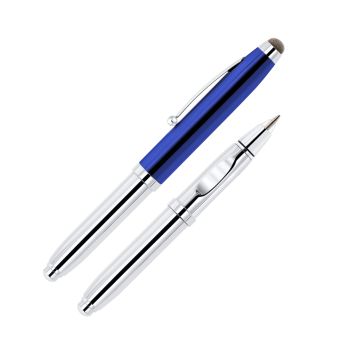 3-Funktionen Kugelschreiber Crowd mit LED und Stylus