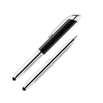 3-Funktionen Kugelschreiber Mona mit  Licht und  Stylus