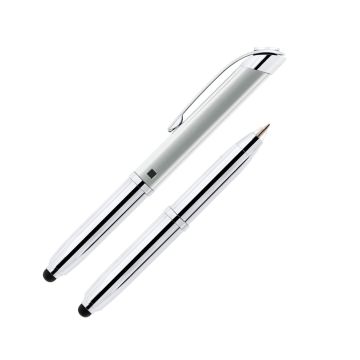 3-Funktionen Kugelschreiber Mona mit  Licht und  Stylus