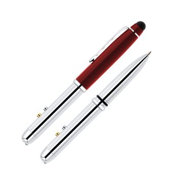 4-Funktionen Kugelschreiber Cuatro mit Laserpointer und Stylus