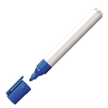 Edding 30 Brilliant Papier Marker blau mit weißer Endkappe