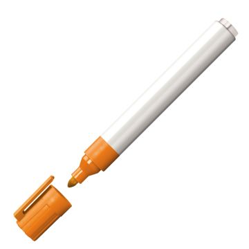 Edding 30 Brilliant Papier Marker orange mit weißer Endkappe