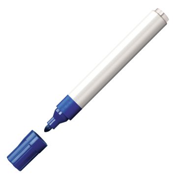 Edding 4500 Textilmarker blau mit weißer Kappe