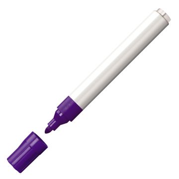 Edding 4500 Textilmarker violett mit weißer Kappe