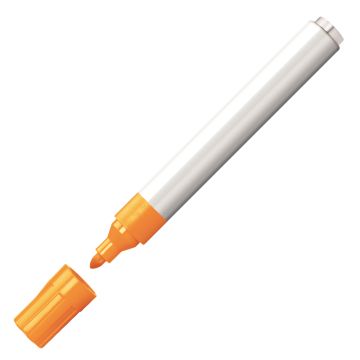 Edding 4500 Textilmarker neonorange mit weißer Kappe