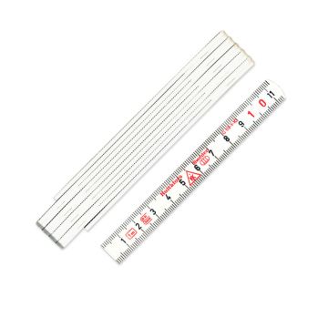 Hultafors G59-1  Profi Kunststoff-Maßstab 1m in weiß